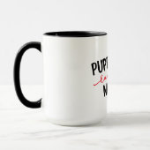 Grinch und Max | Welpen Liebe Tasse (Links)