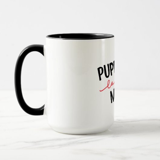 Grinch und Max | Welpen Liebe Tasse (Links)