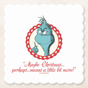 Grinch Vielleicht Weihnachten… Untersetzer