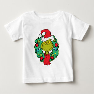 Grinch Weihnachtskränze Baby T-shirt