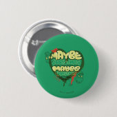 Grinch | Weihnachtszitat Button (Vorne & Hinten)