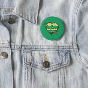 Grinch Weihnachtszitat Button