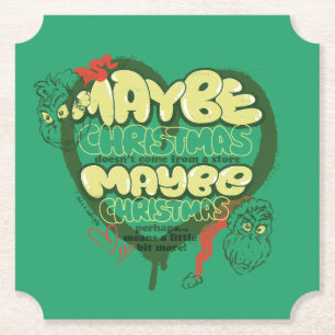 Grinch   Weihnachtszitat Untersetzer