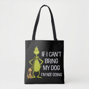 Grinch Wenn ich meinen Hund nicht mitbringen darf, Tasche