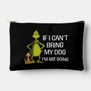 Grinch Wenn ich meinen Hund nicht mitbringen kann, Zubehörtasche