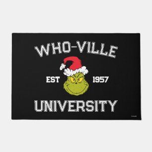 Grinch   Who-ville Universität Est 1957 Fußmatte