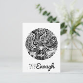 Grincheux Angel wünscht Vintage Münze Postkarte (Stehend Vorderseite)