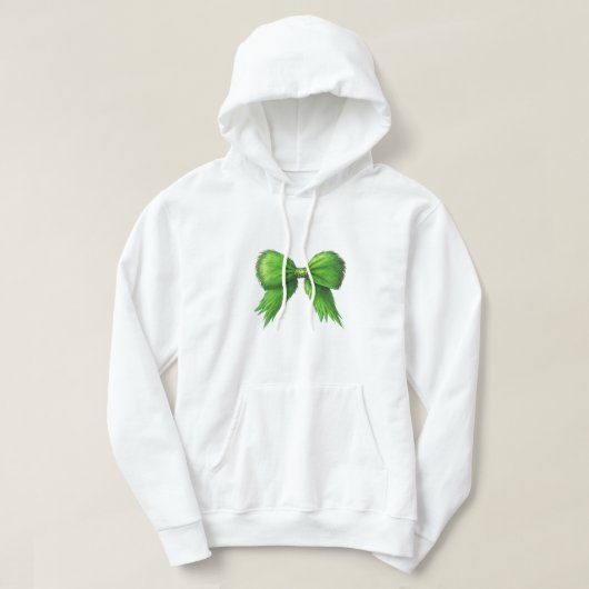 Grinchmas Coquette Bow Hoodie (Design vorne)
