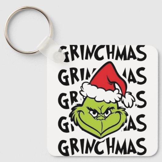 Grinchmas in dir schlüsselanhänger (Vorderseite)