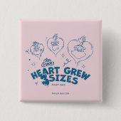 Grinch's Heart wuchs um 3 Größen Button (Vorderseite)