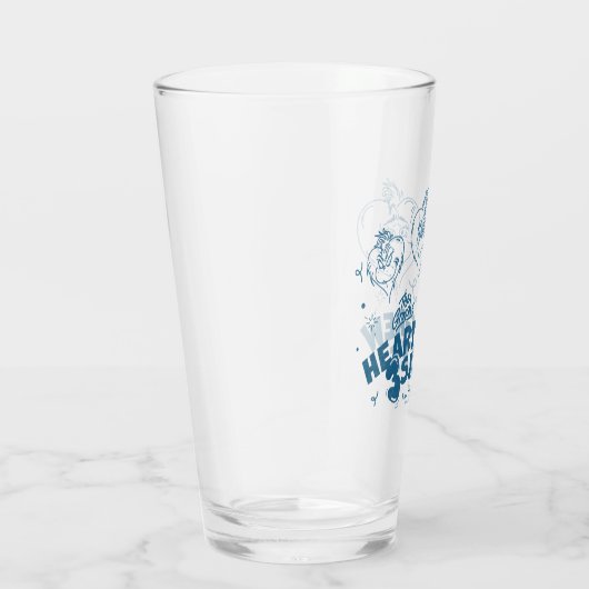 Grinch's Heart wuchs um 3 Größen Glas (Rechts)