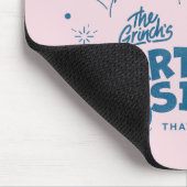 Grinch's Heart wuchs um 3 Größen Mousepad (Ecke)
