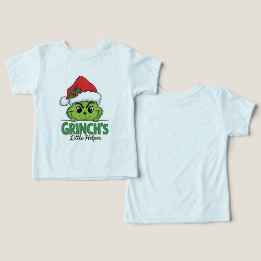 "Grinch's Little Helper" (Design Vorderseite & Rückseite)