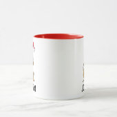 Grinchs Max | Weihnachtsmannmütze Tasse (Zentrum)