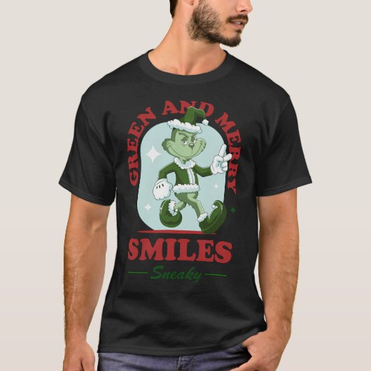 Grinchy Goodness Christmas T-Shirt (Vorderseite)