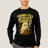 Grind bis du Spaß am Halloween-Kaffeelover hast Tri-Blend Shirt (Vorderseite)