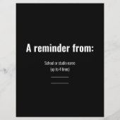 Grind Dancing Tutorial - NICHT! Flyer (Hinten)