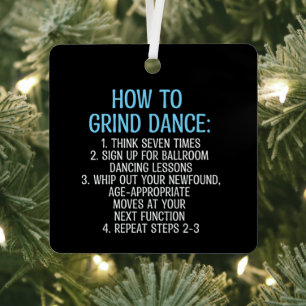 Grind Dancing Tutorial - NOT! Ornament Aus Metall