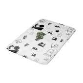 Grind & Gain Bath Mat Badematte (Schrägansicht)