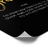 Grind Inspirierend Angebot Poster (Ecke)