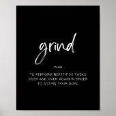 Grind Poster (Vorne)