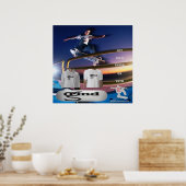 Grind Poster von G Skateboards (Küche)