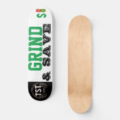 GRIND & RETTEN / JMT SKATEBOARDS / IPIX (Vorderseite)