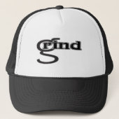 Grind Skateboard Hat Truckerkappe (Vorderseite)