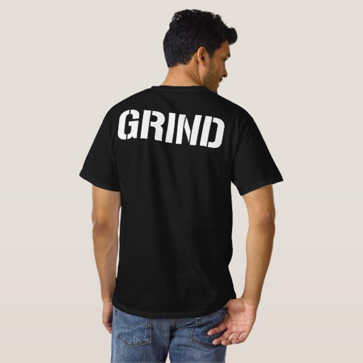 Grind T-Shirt (Schwarz voll)