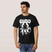 Grind T-Shirt -> is a simple translation, so: Grin (Vorne ganz)