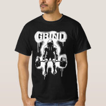 Grind T-Shirt -> is a simple translation, so: Grin