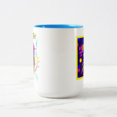 Grindage Mug Zweifarbige Tasse (Mittel)