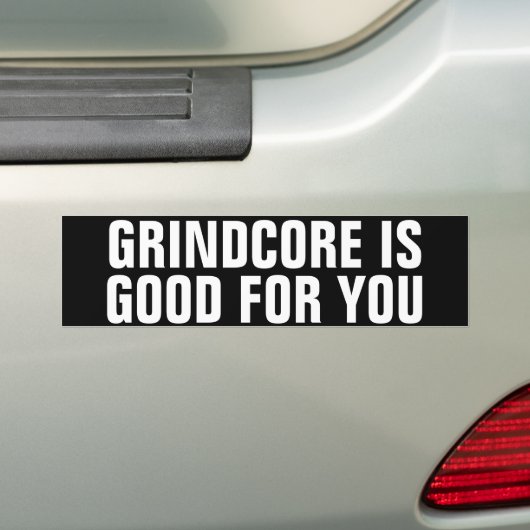 Grindcore ist gut für dich autoaufkleber (Auf Auto)