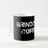 Grindcore Kaffee Kaffeetasse (Vorderseite Links)