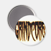 Grindcore Magnet (Vorderseite/Rückseite)