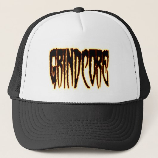 Grindcore Truckerkappe (Vorderseite)
