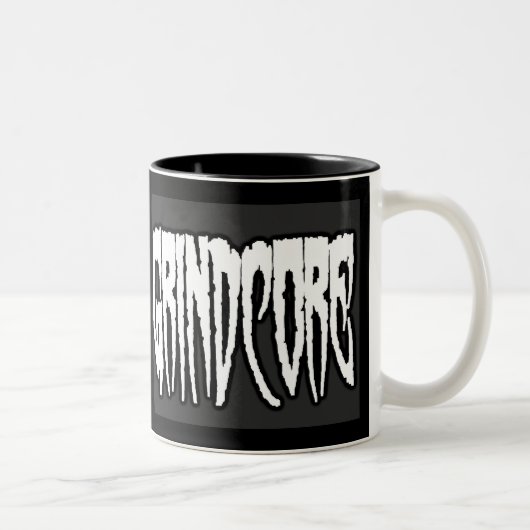 Grindcore Zweifarbige Tasse (Rechts)