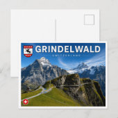 Grindelwald – First Cliff Walk, Schweiz Postkarte (Vorne/Hinten)