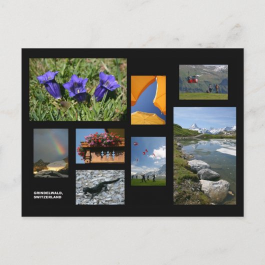 Grindelwald Postkarte (Vorderseite)