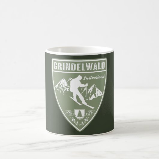 Grindelwald Schweiz Kaffeetasse (Mittel)
