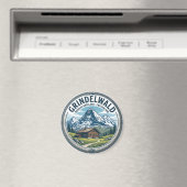 GRINDELWALD Schweiz Magnet (In Situ (Geschirrspüler))