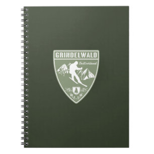 Grindelwald Schweiz Notizblock