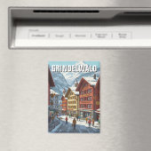 Grindelwald Schweiz Reisen Magnet (In Situ (Geschirrspüler))