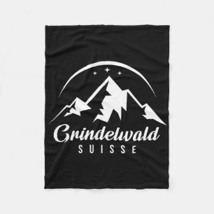 Grindelwald Schweiz Skigebiet Snowboarden Fleecedecke