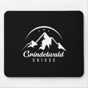 Grindelwald Schweiz Skigebiet Snowboarden Mousepad