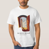 Grindelwald Schweiz Skiposter T-Shirt (Vorderseite)