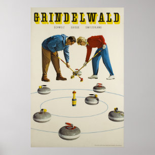 Grindelwald ,Switzerland, Travel Poster