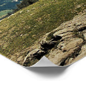 Grindelwald Wasserfall Poster (Ecke)