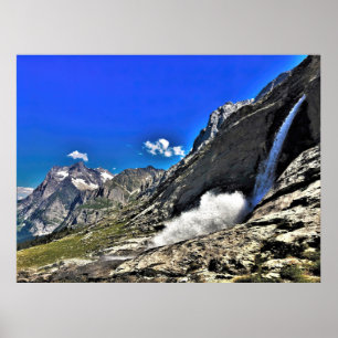 Grindelwald Wasserfall Poster