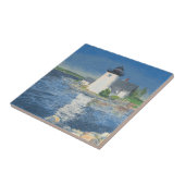 Grindle Point Leuchtturm Fliese (Seite)